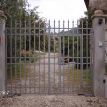 Cancello con portina
