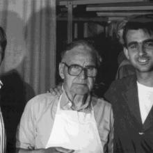 Pier Giorgio, Mario e Mauro Gori, tre generazioni de L'Artigina Viareggina - 1987